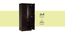Colene 2 door Wardrobe (Melamine Finish, Wenge) by Urban Ladder - Design 1 Side View - 371677