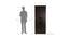 Colene 2 door Wardrobe (Melamine Finish, Wenge) by Urban Ladder - Design 1 Dimension - 371701