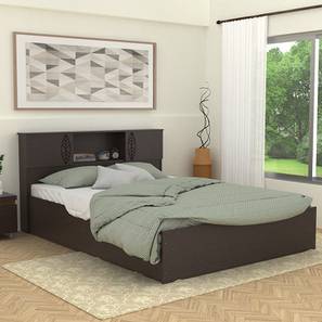Reach Design Idyia Engineered Wood Queen Size Drawer Storage Bed in Melamine Finish