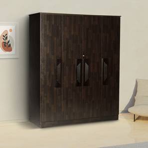 Helen 4 door wardrobe wenge color melamine finish lp