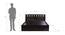 Giglio Storage Bed (Queen Bed Size, Melamine Finish) by Urban Ladder - Design 1 Dimension - 371950