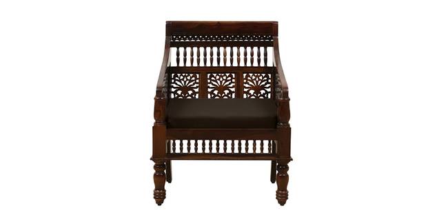 Nakshatra Wooden Sofa - Provincial Teak (1-seater Custom Set - Sofas, None Standard Set - Sofas, Fabric Sofa Material, Regular Sofa Size, Regular Sofa Type, PROVINCIAL TEAK)