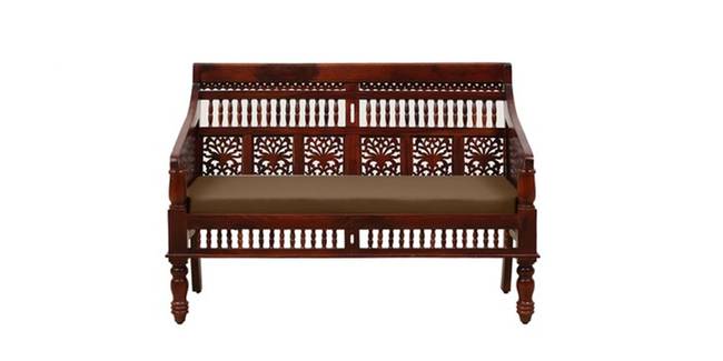 Ojasvini Wooden Sofa -Honey Oak (2-seater Custom Set - Sofas, None Standard Set - Sofas, Fabric Sofa Material, Regular Sofa Size, Regular Sofa Type, HONEY)