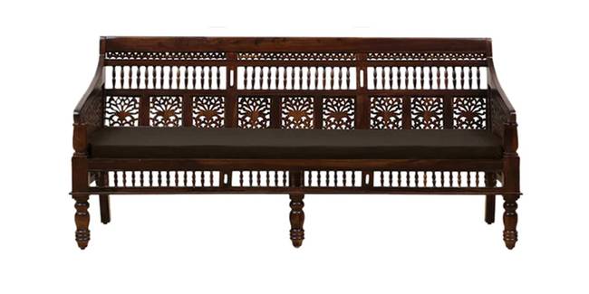 Pari Wooden Sofa -Provincial Teak (3-seater Custom Set - Sofas, None Standard Set - Sofas, Fabric Sofa Material, Regular Sofa Size, Regular Sofa Type, PROVINCIAL TEAK)