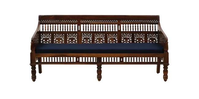 Pranavi Wooden Sofa -Provincial Teak (3-seater Custom Set - Sofas, None Standard Set - Sofas, Fabric Sofa Material, Regular Sofa Size, Regular Sofa Type, PROVINCIAL TEAK)