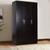 Joline 3 door wardrobe wenge color laminate finish lp