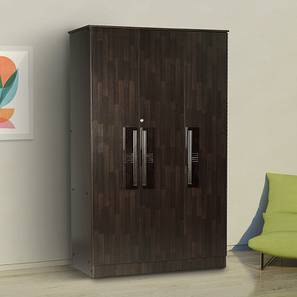 Kate 3 door wardrobe wenge color melamine finish lp