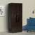Jacinta 2 door wardrobe wenge color melamine finish lp