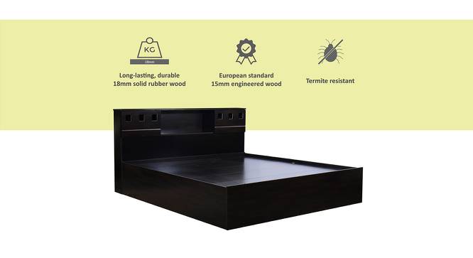 Itsuku Storage Bed (Queen Bed Size, Melamine Finish) by Urban Ladder - Cross View Design 1 - 372043
