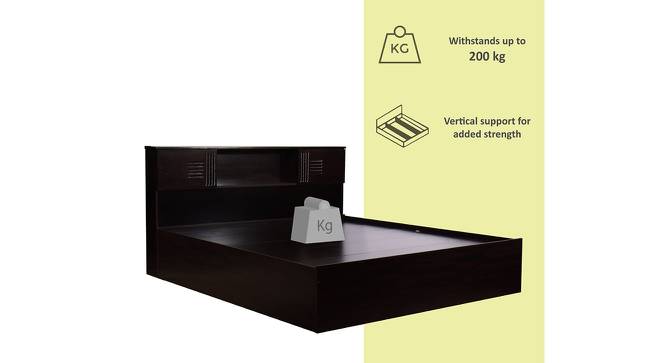 Kyushu Storage Bed (Queen Bed Size, Melamine Finish) by Urban Ladder - Front View Design 1 - 372057