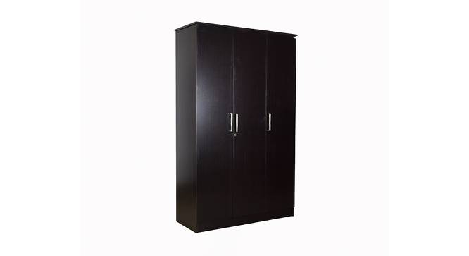 Joline 3 door Wardrobe (Laminate Finish, Wenge) by Urban Ladder - Front View Design 1 - 372058