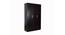 Joline 3 door Wardrobe (Laminate Finish, Wenge) by Urban Ladder - Front View Design 1 - 372058