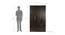 Kate 3 door Wardrobe (Melamine Finish, Wenge) by Urban Ladder - Design 1 Dimension - 372106