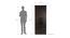 Jacinta 2 door Wardrobe (Melamine Finish, Wenge) by Urban Ladder - Design 1 Dimension - 372107