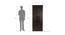 Jaime 2 door Wardrobe (Melamine Finish, Wenge) by Urban Ladder - Design 1 Dimension - 372108
