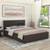 Montecristo storage bed wenge color melamine finish lp