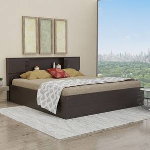 Linosa storage bed wenge color melamine finish lp