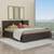 Linosa storage bed wenge color melamine finish lp