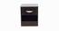 Malayah Night Stand (Wenge) by Urban Ladder - Front View Design 1 - 372144