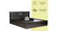 Meloria Storage Bed (King Bed Size, Melamine Finish) by Urban Ladder - Front View Design 1 - 372148