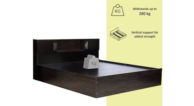 Linosa Storage Bed (King Bed Size, Melamine Finish) by Urban Ladder - Front View Design 1 - 372150