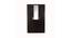 Luciana 3 door Wardrobe with Mirror (Laminate Finish, Wenge) by Urban Ladder - Front View Design 1 - 372151