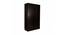 Luciana 3 door Wardrobe with Mirror (Laminate Finish, Wenge) by Urban Ladder - Design 1 Close View - 372183