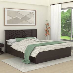 Pantelleria storage bed wenge color melamine finish lp
