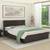 Pantelleria storage bed wenge color melamine finish lp