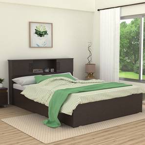 Porto storage bed wenge color melamine finish lp
