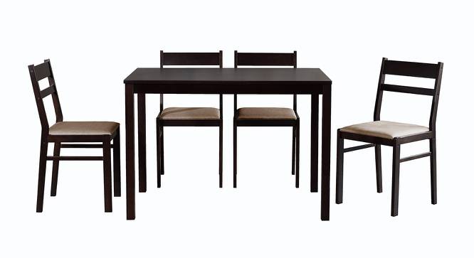 Paola 4 Seater Dining Set (Wenge, Veneer Finish) by Urban Ladder - Cross View Design 1 - 372215