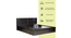 Pelagie Storage Bed (King Bed Size, Melamine Finish) by Urban Ladder - Cross View Design 1 - 372219