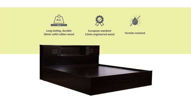 Nivelles Storage Bed (King Bed Size, Melamine Finish) by Urban Ladder - Cross View Design 1 - 372222