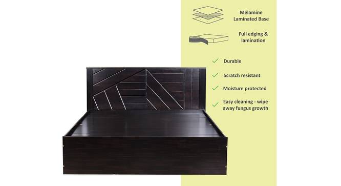 Pantelleria Storage Bed (Queen Bed Size, Melamine Finish) by Urban Ladder - Front View Design 1 - 372228