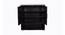 Natasha Shoe Rack (Melamine Finish, Wenge) by Urban Ladder - Rear View Design 1 - 372234