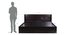 Murano Storage Bed (King Bed Size, Melamine Finish) by Urban Ladder - Design 1 Dimension - 372263