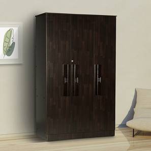 Regina 3 door wardrobe wenge color melamine finish lp