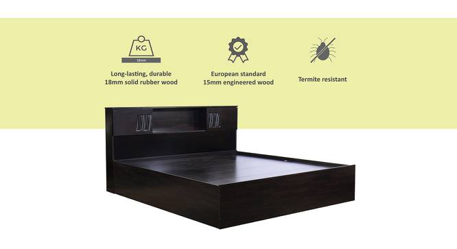 Shikoku Storage Bed (Queen Bed Size, Melamine Finish) by Urban Ladder - Cross View Design 1 - 372296