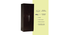 Stevie 2 door Wardrobe (Melamine Finish, Wenge) by Urban Ladder - Cross View Design 1 - 372297