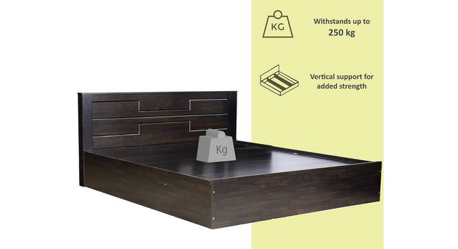 Procida Storage Bed (King Bed Size, Melamine Finish) by Urban Ladder - Front View Design 1 - 372304