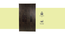 Regina 3 door Wardrobe (Melamine Finish, Wenge) by Urban Ladder - Front View Design 1 - 372314