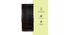 Stevie 2 door Wardrobe (Melamine Finish, Wenge) by Urban Ladder - Rear View Design 1 - 372321
