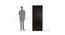 Reynold 2 door Wardrobe (Melamine Finish, Wenge) by Urban Ladder - Design 1 Dimension - 372358
