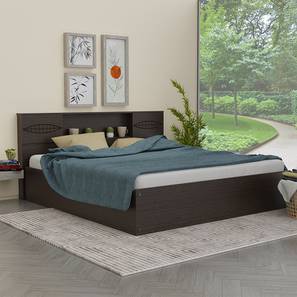 Torcello storage bed wenge color melamine finish lp