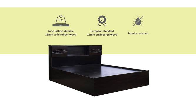 Stromboli Storage Bed (Queen Bed Size, Melamine Finish) by Urban Ladder - Cross View Design 1 - 372379