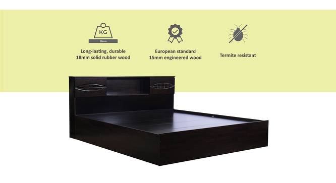 Torcello Storage Bed (King Bed Size, Melamine Finish) by Urban Ladder - Cross View Design 1 - 372380