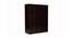 Trisha 4 door Wardrobe (Melamine Finish, Wenge) by Urban Ladder - Design 1 Close View - 372407