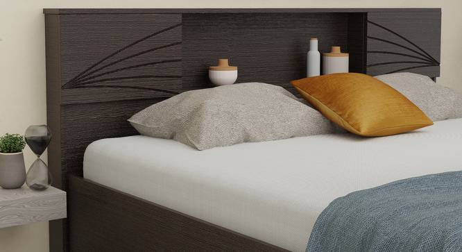 Osumi Storage Bed (Queen Bed Size, Melamine Finish) by Urban Ladder - Design 1 Side View - 372442
