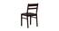 Ansley 4 Seater Dining Set (Wenge, Veneer Finish) by Urban Ladder - Rear View Design 1 - 372451