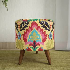 Incredible Handicrafts Design Antonette Side Table (Semi Gloss Finish, Fabric)